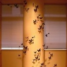 Kelebekler dekorasyon