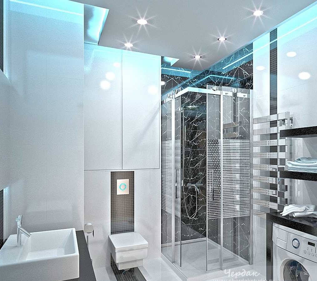 Hi-tech dizajn kupaonice