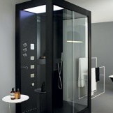Hi-tech štýl sprcha