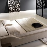Schlafzimmer-High-Tech-Foto im Innenraum
