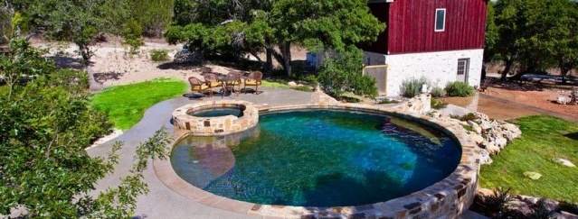 Design de piscina privada