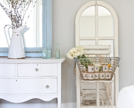 Shabby chic in the interior