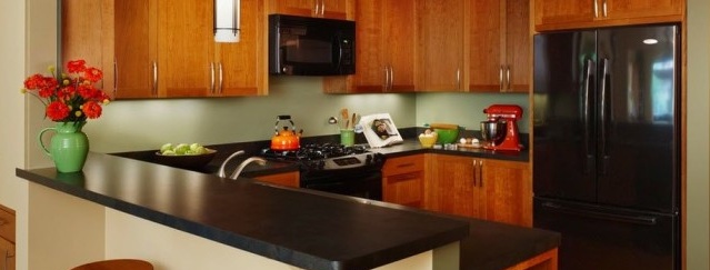 Σκούρο Κουζίνα Countertop