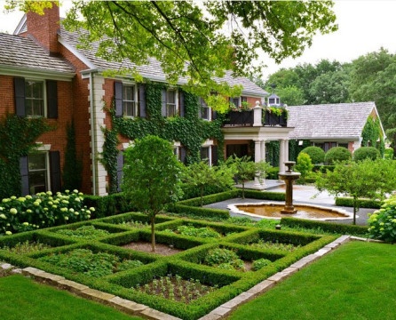 Landscaping garden