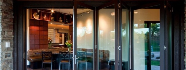 Akordeonové dveře - originální řešení v interiéru