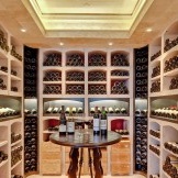Coziness and comfort in the wine cellar