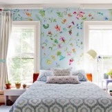 Wallpaper combinations in room design