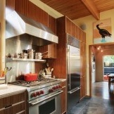 Style preferences in the design of the kitchen