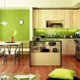 Vihreä keittiö