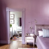 Chambre violet pur