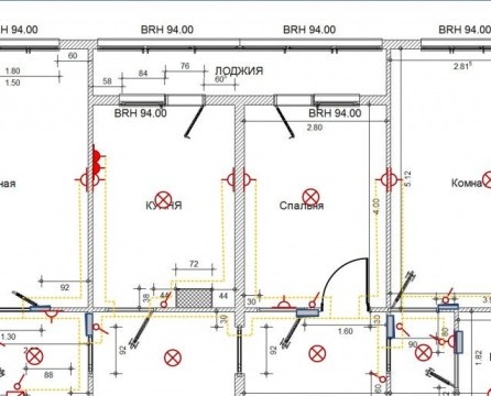 Remplacement et installation du câblage électrique dans l'appartement