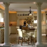Luxurious classic style columns