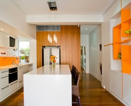 Oranžinė virtuvė