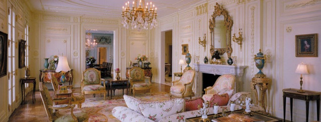 Raffinert Rococo-stil i interiøret