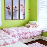 Light green color in the nursery