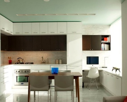 Stylish bright kitchen