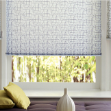 Korrugerade gardiner - snygg design för sovrummet