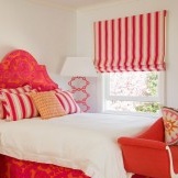 Bright bedroom interior