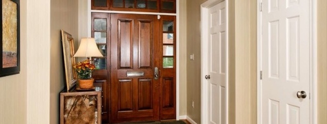 White doors in the interior - is it modern?
