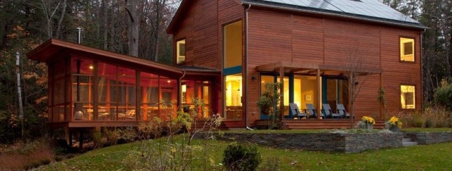 Privat hus veranda design