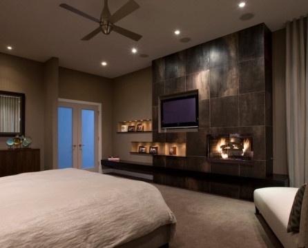 وفرة الضوء ، وتركيبات الإضاءة - السمة المميزة لغرفة النوم الحديثة