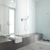 Skaistas vannas istabas sienas: mēs izmantojam visas iespējas ...