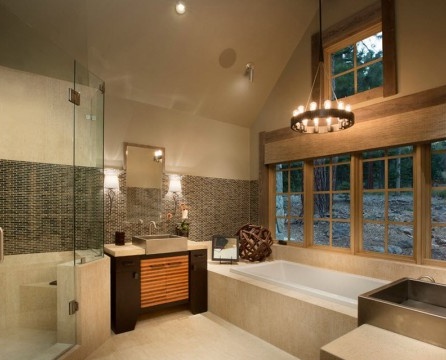 Bathroom in a private house