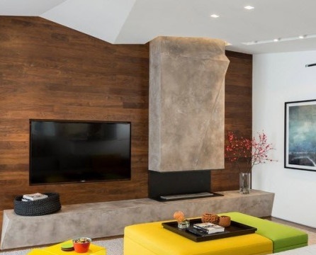Fusion stil for et interiør i leiligheten