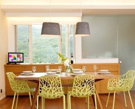 Dining area for a modern interior