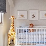 Crib for a newborn's room