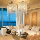 Chandeliers for a modern living room