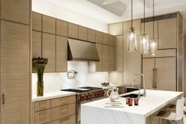 Complete kitchen for modern rooms