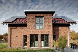 Casa di mattoni in Germania