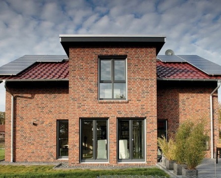 Maison en brique en Allemagne