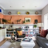 Moderní design malého obývacího pokoje