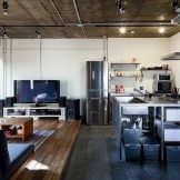 Design d'appartement de style loft