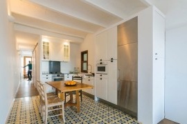 Kitchen in a Spanish apartment