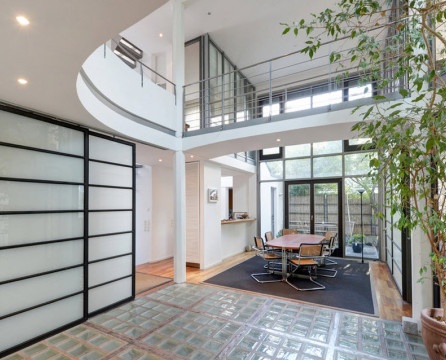 Modern interior style of a German cottage