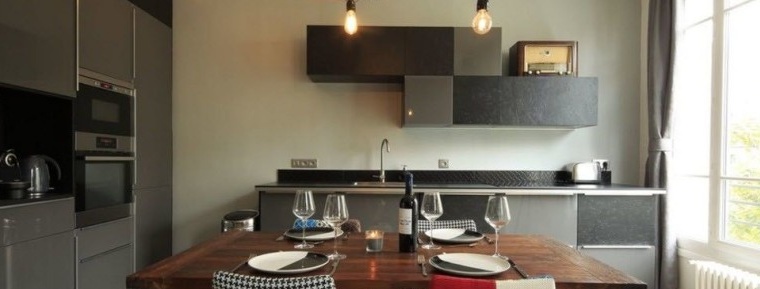Moderný interiér kuchyne