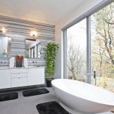 Choisir des carreaux pour un intérieur de salle de bain moderne