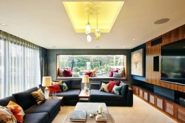 Aktuální design obývacího pokoje
