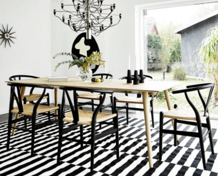 Diseño de contraste de una casa privada sueca