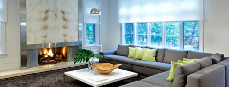 Phong cách hiện đại để trang trí phòng khách của một ngôi nhà riêng