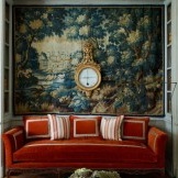 Korištenje tapiserije za ukrašavanje moderne sobe