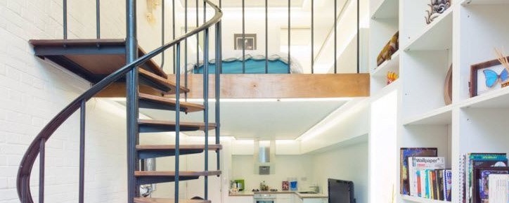 Escalera: un elemento constructivo y estilístico del interior.