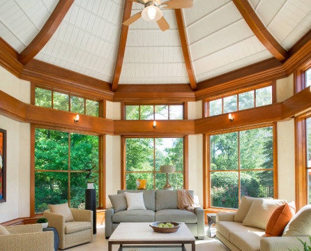 Interior of a modern cottage