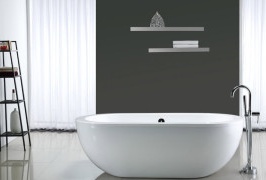 Actlic bathtub para sa isang modernong interior