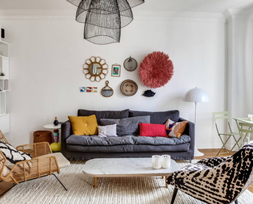 2017 moderní obývací pokoj interiér