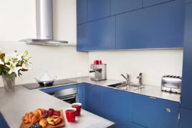 Bright kitchen for a small room