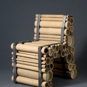 Silla de bambú